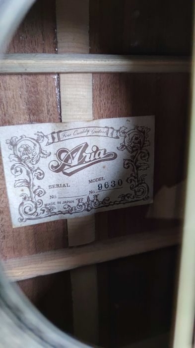 Guitarra Aria 9630 Made in Japan