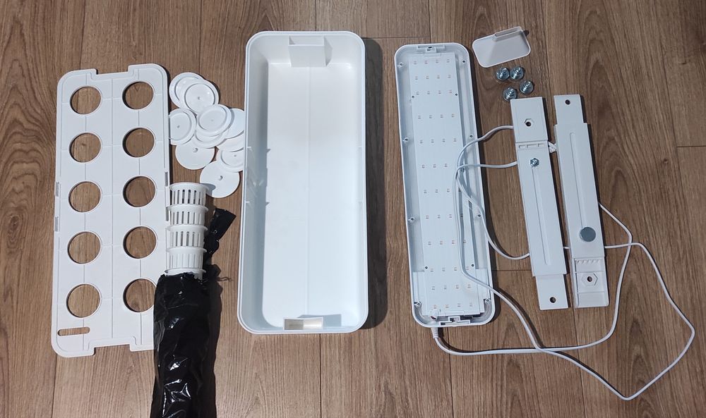 Zestaw do hydroponiki + GRATIS nawóz do roślin doniczkowych
