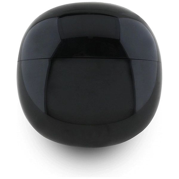 Słuchawki TWS Guess Glossy Effect Egg Shape Printed Classic Logo - cza