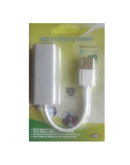 Зовнішній мережевий адаптер USB LAN ethernet