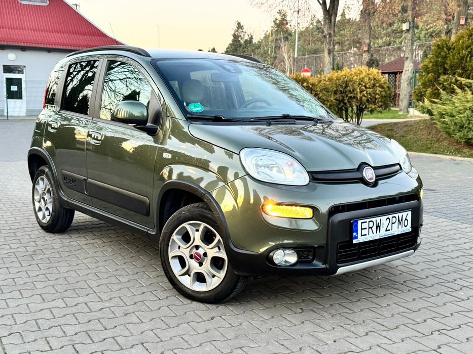 Panda 4x4 Półskóra Klimatronik Multifunkcja Tempomat Pdc Import Niemcy