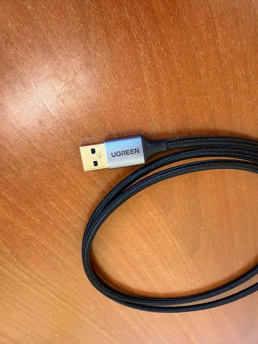 Cabo Ugreen USB-A 3.0 5 Gbps tipo C 3A 1 metro