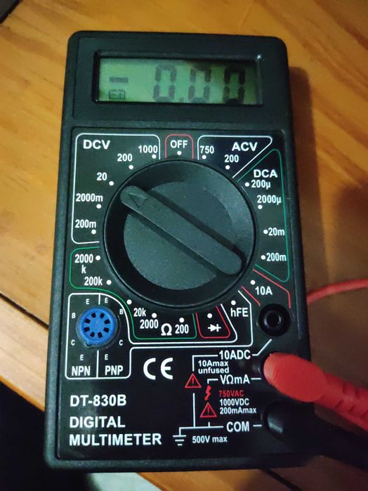 Multímetro digital - Aceito Troca