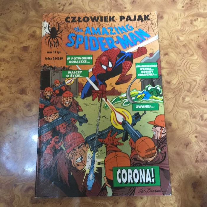 Spider-Man TM SEMIC 90s zestaw Sal Buscema