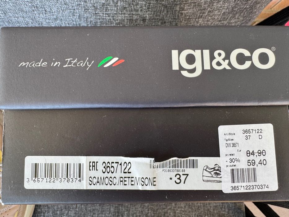 IGI&CO жіночі кросівки 37 розмір