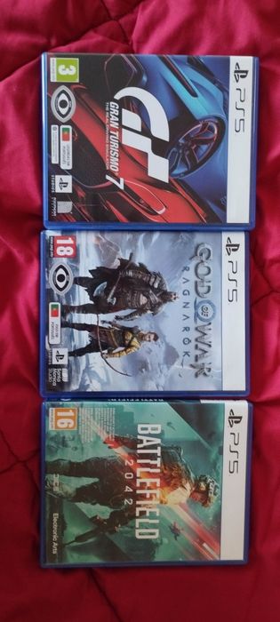 PS5 com leitor CDs + Volante Thrustmaster T300 RS GT + Jogos (Negociável)