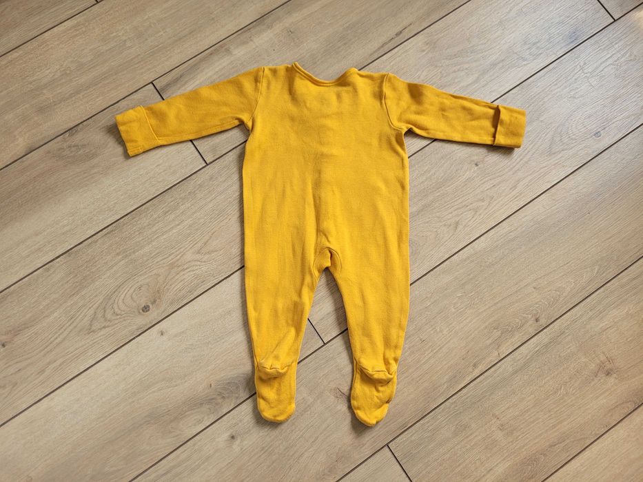 Pajace 2szt niemowlęce 62 0-3 noworodek piżama śpiochy 2pak unisex