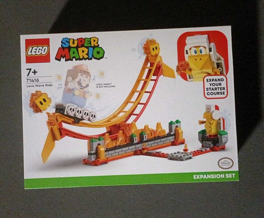 Lego - Super Mario - 71416 - Lava Wave Ride Expansion Set