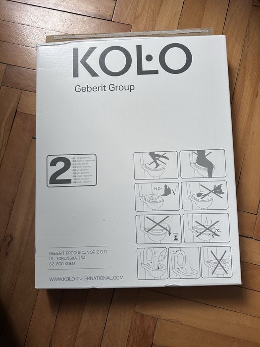 Deska sedesowa L3011v6000 KOLO modo DUROPLAST SLIM CLICK2CLEAN