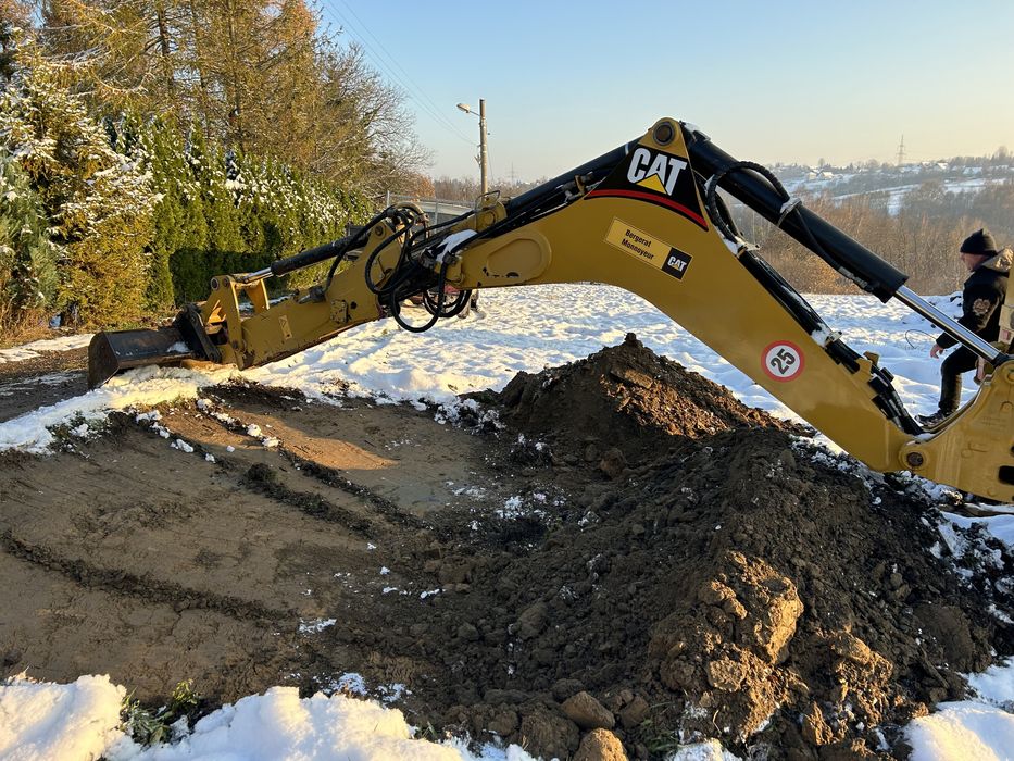 Uslugi koparko ładowarką,mlotem,wykopy,niwelacja terenu, wyburzenia