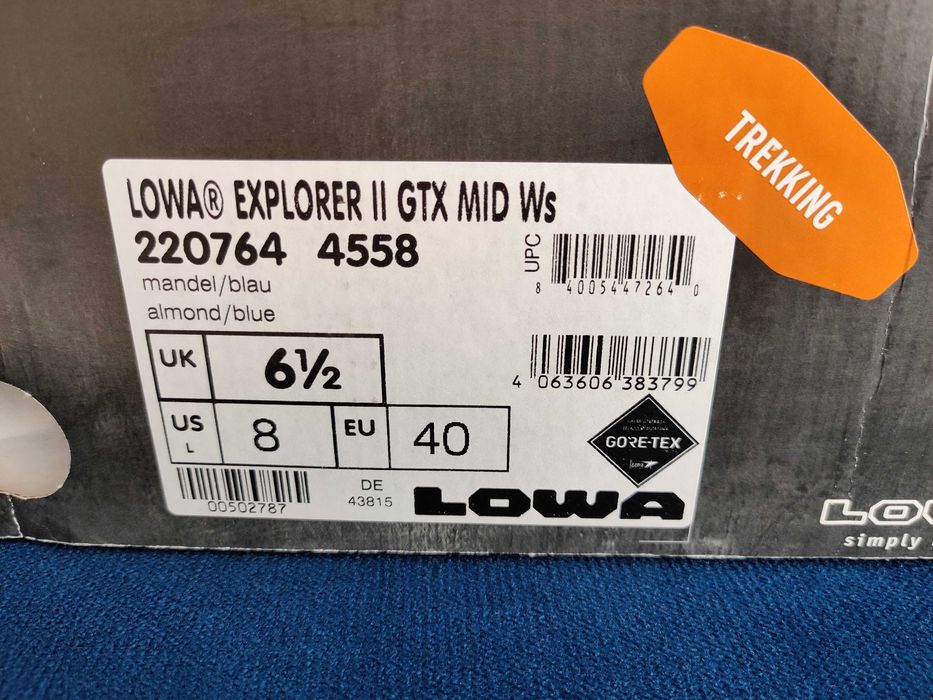 Lowa 40 Explorer II Gtx Mid Nowe Oryginalne Gore-tex Najtaniej