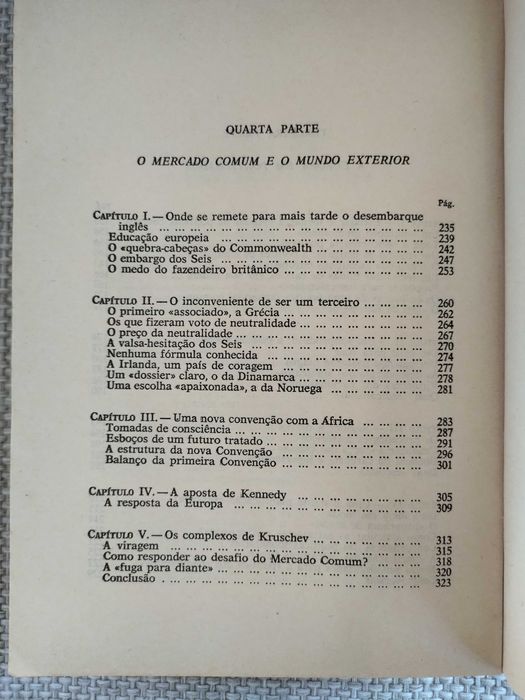 A Europa do mercado comum (Pierre Drouin)