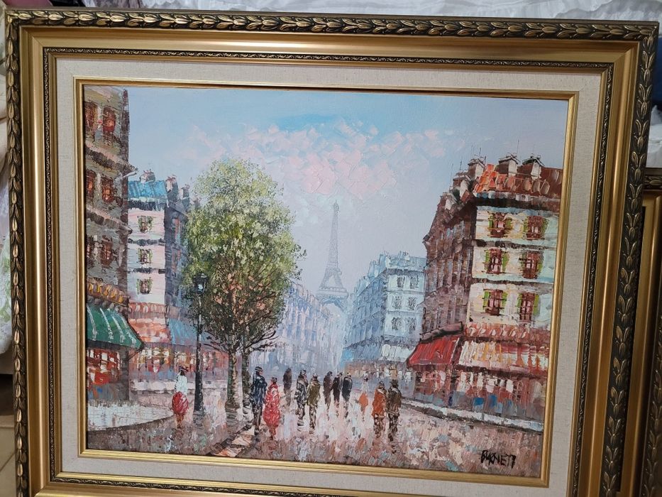 Quadro pintado à mão de autor original