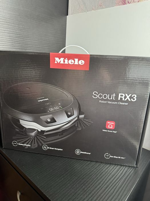 Робот-пилосос Miele SPQL0 Scout RX3 Найкраща ціна. Новий.