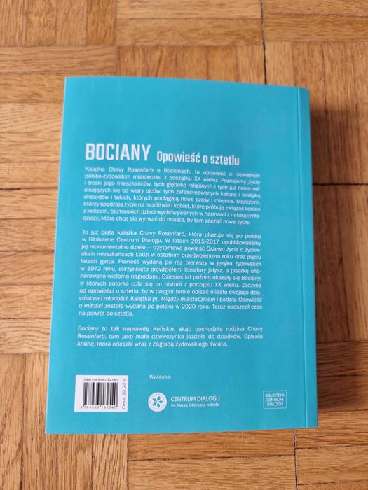 Bociany. Opowieść o sztetlu. Chava Rosenfarb