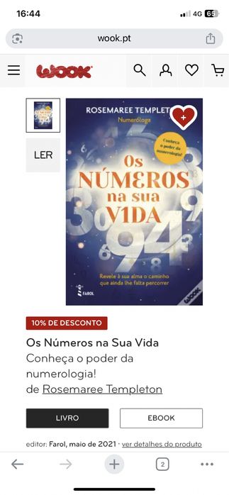 LIVRO NOVO OS  NUMEROS DA SUA VIDA