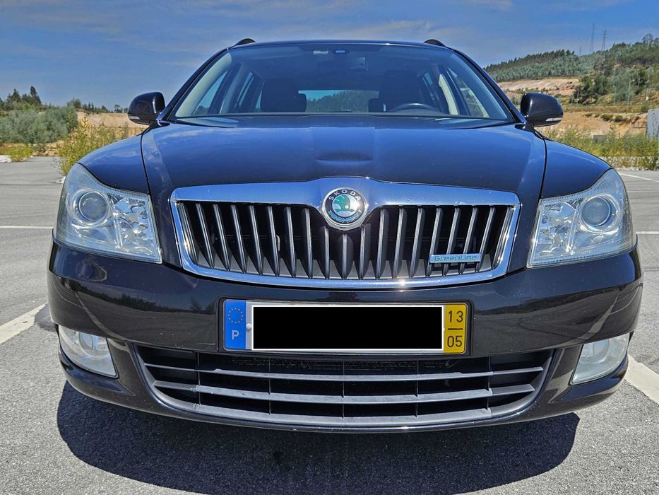 Skoda Octavia Break 1.6 TDI Greenline cor Preta (05/2013)