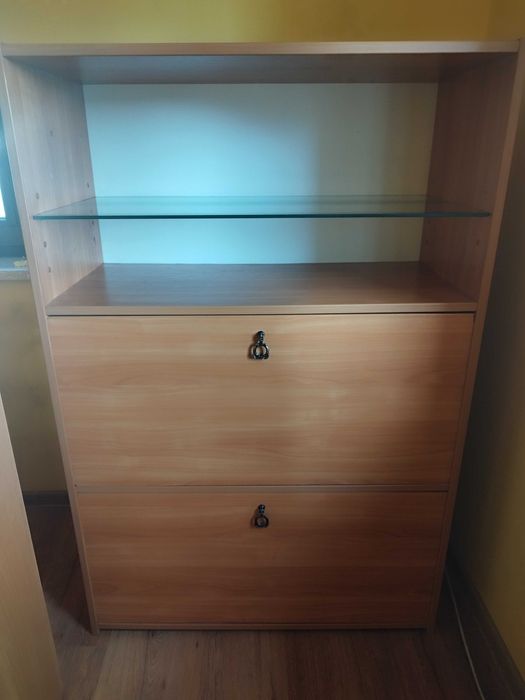 SZAFKA ze szklaną półką