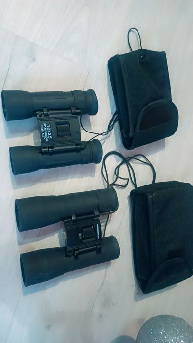2 lornetki  10x25 i 12x32