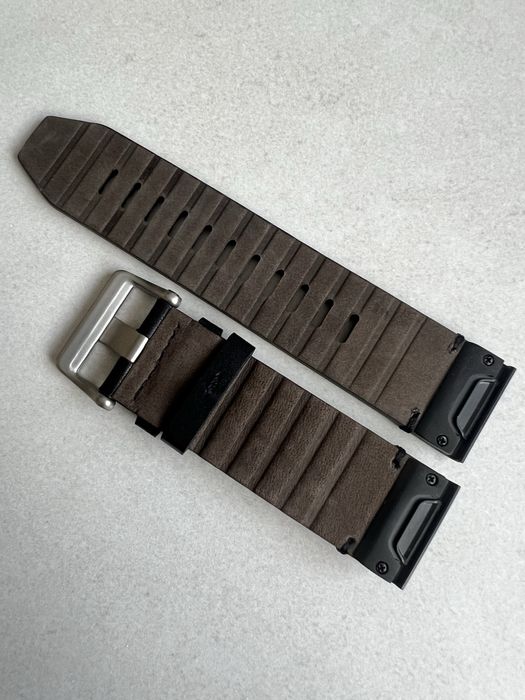 Шкіряний ремінець Quick Fit 22мм 26мм Garmin Fenix Tactix та інші