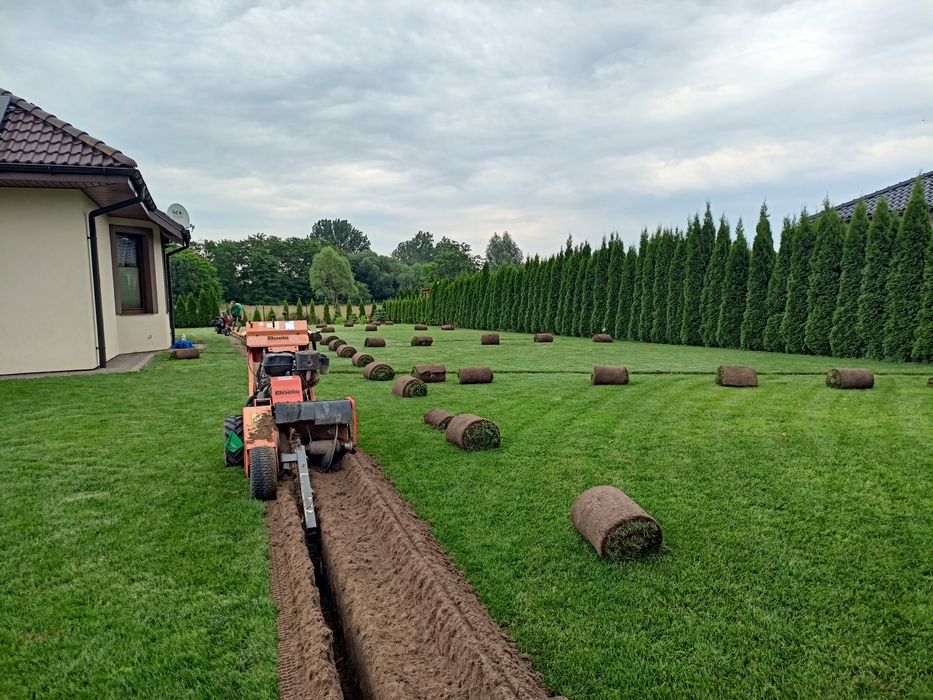 systemy nawadniania / zakładanie trawników / glebogryzarka separacyjna