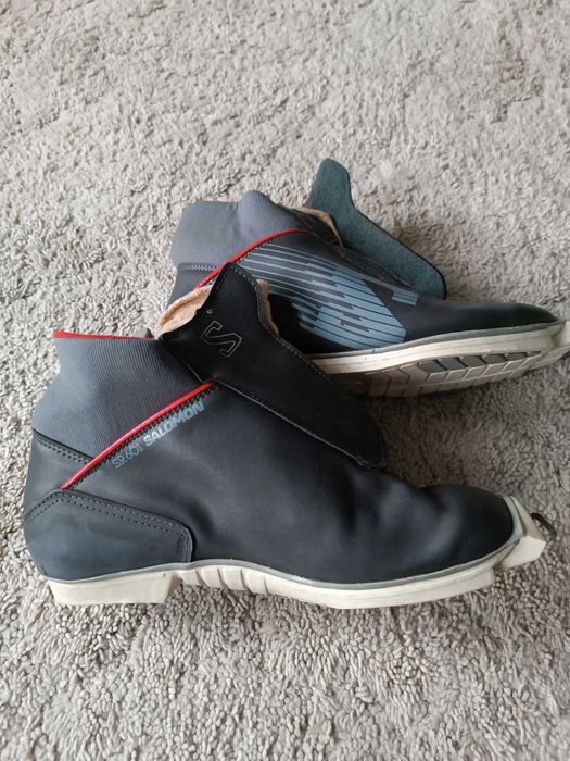 Narty biegowe 190, buty 43 i kijki -zestaw