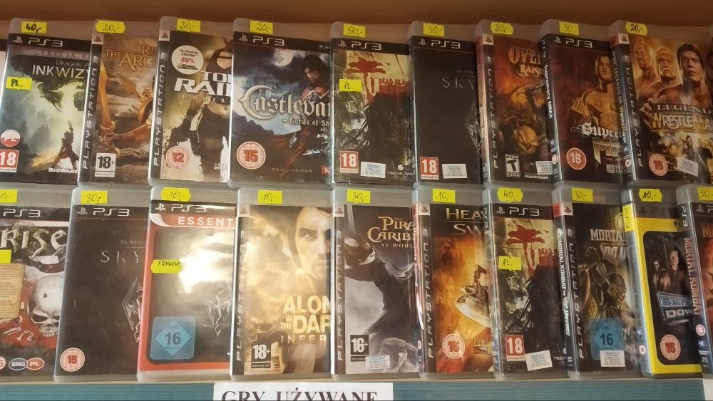 PS3- Zestaw gier DO PLAYSTATION 3