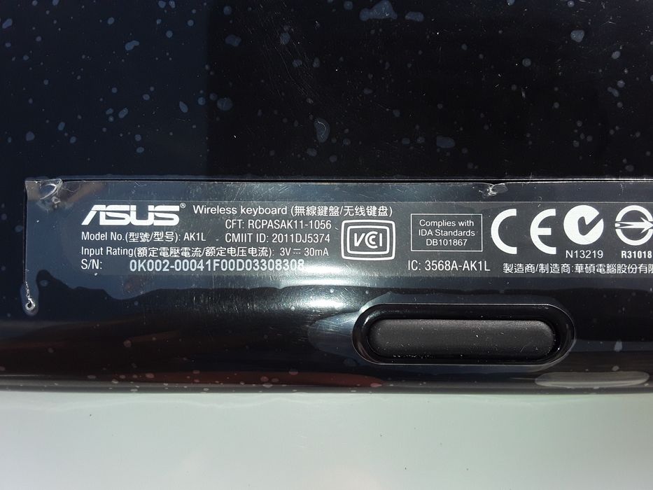 Бездротовий комплект(клавіатура, мишка)Asus wireless keyboardand mouse