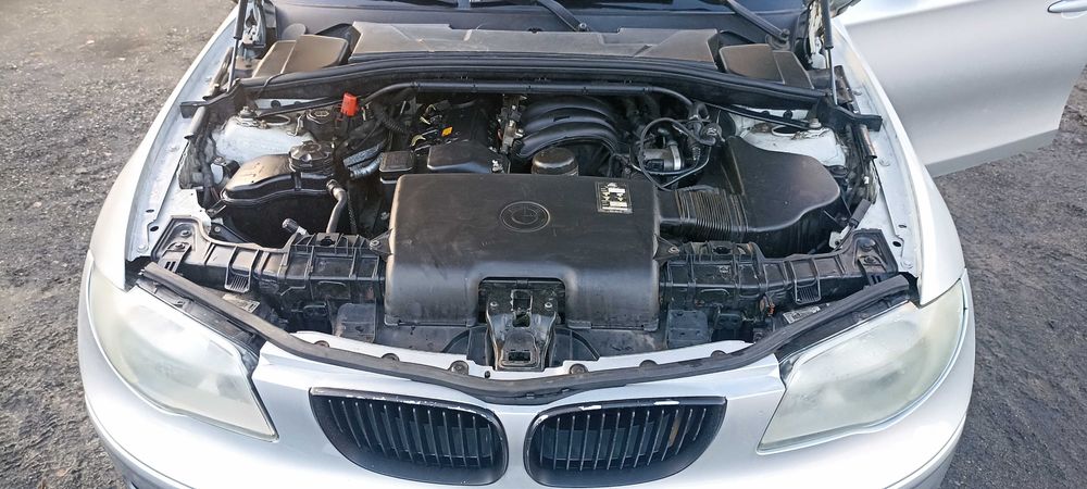 błotnik przód przedni bmw 1 e87 lift lak 354/7 titansilber metalic
