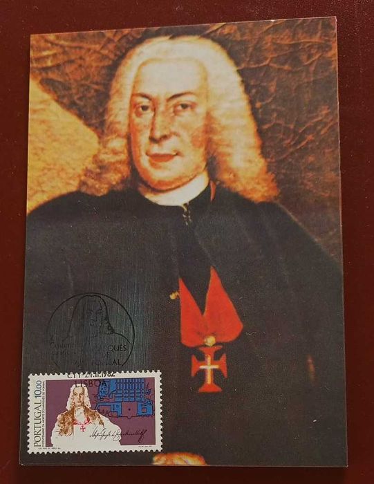Postal Marquês de Pombal 1982