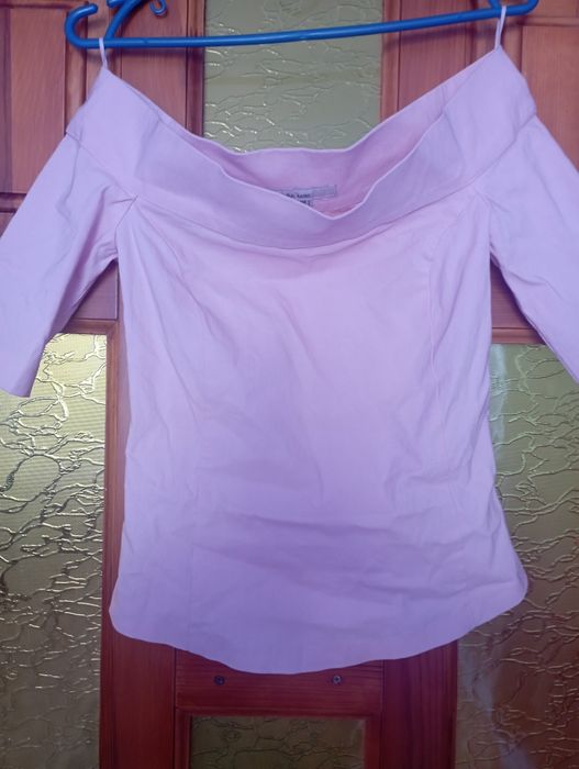 Zara Basic pink top