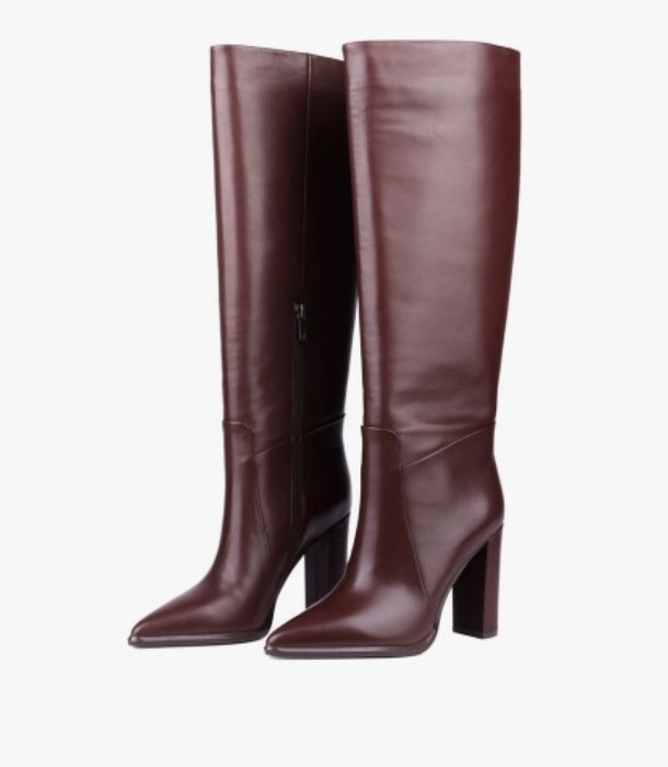 Сапоги натуральна шкіра. Італія.. Розмір 40