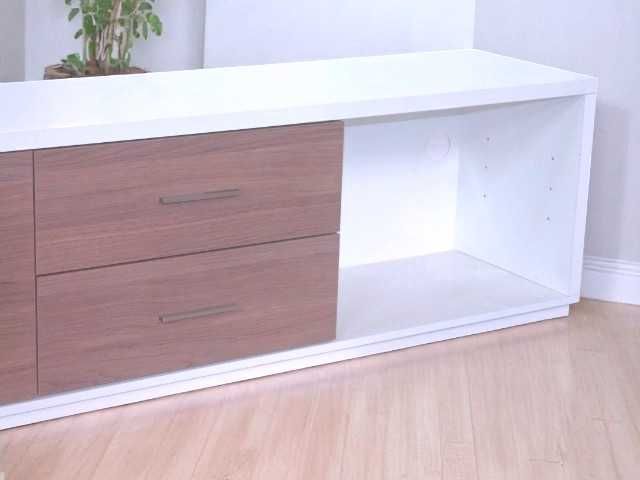 Base de TV Branco/Vulcano | Nova | Já Montada | Entrega Grátis