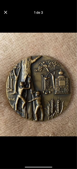 Medalhas comemorativas em bronze