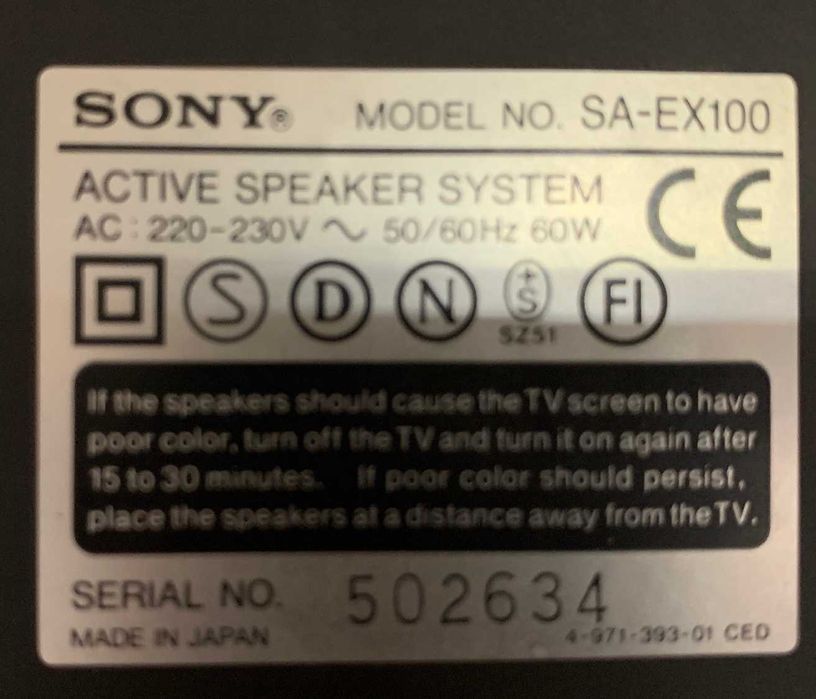 Продам усилитель sony ta-ex 10 , колонки ex sa 100