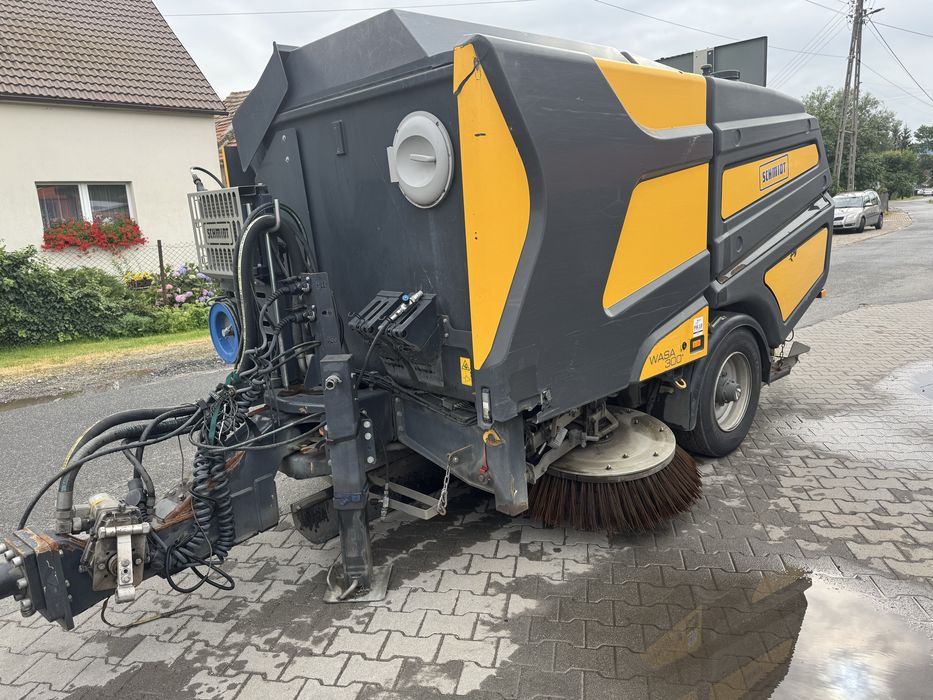 Solarka piaskarka Schmidt Syntos Stratos Taśma na unimog bez rdzy roto