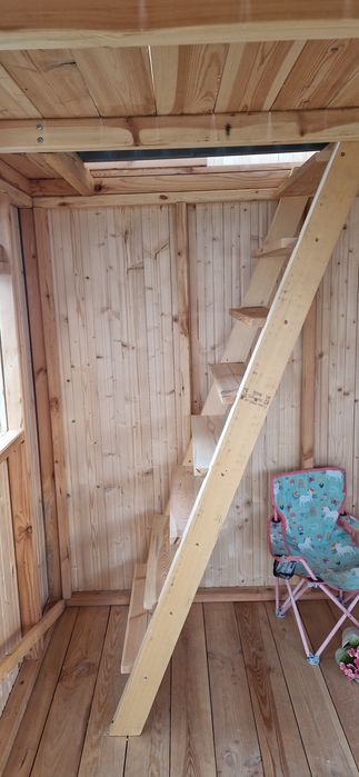 Altany, domki i place zabaw z drewna