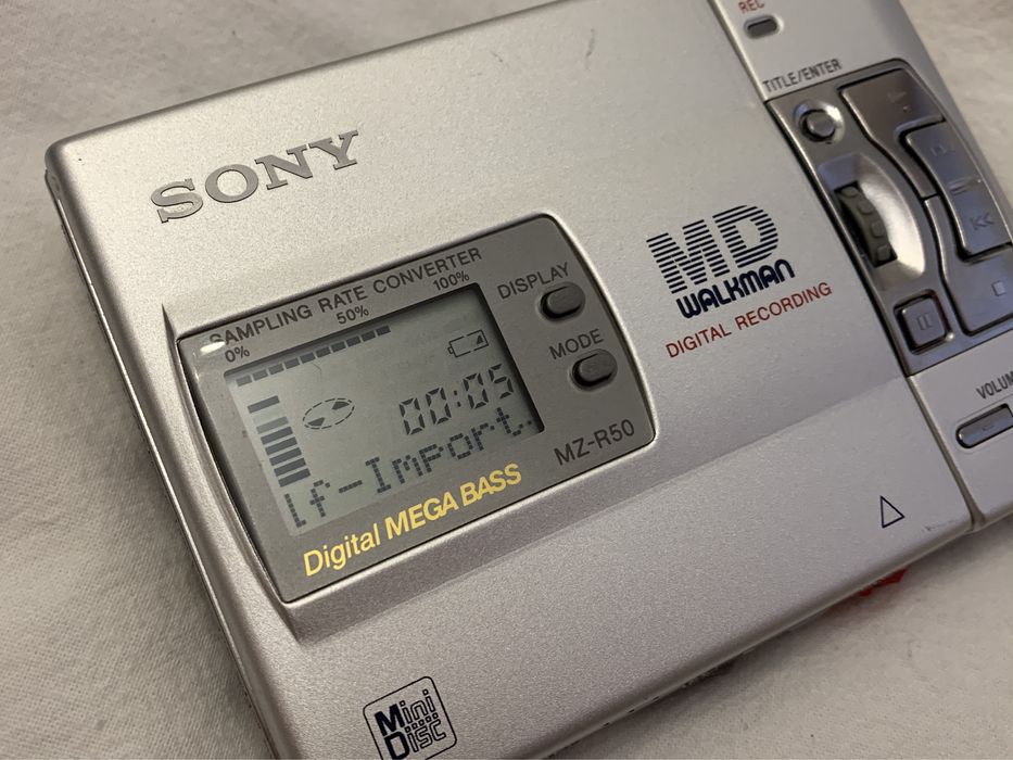 Minidisc Walkman Sony MZ-R50
