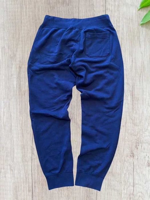 Spodnie dresowe Ralph Lauren Logo haft S navy granatowy sport style