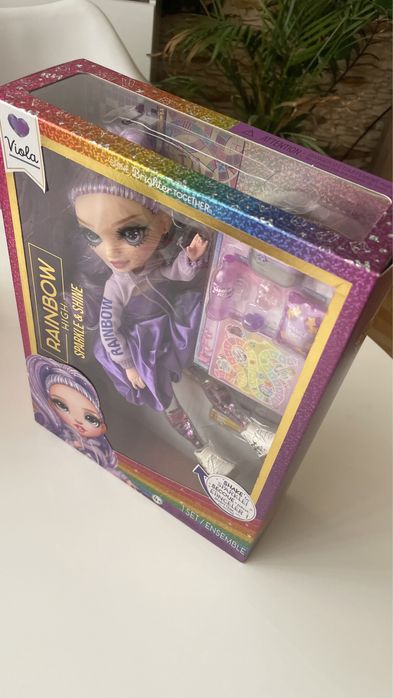 Rainbow High Viola nowa lalka w pudelku hit