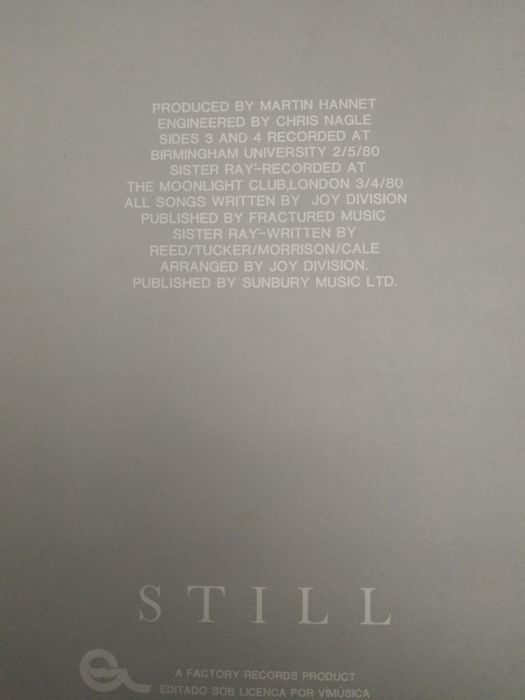 Joy Division - Still 2 discos vinil
