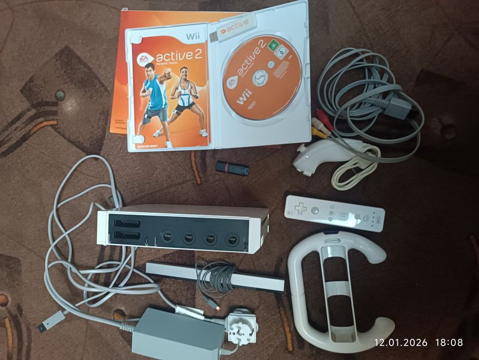Nintendo Wii з іграми та +active 2