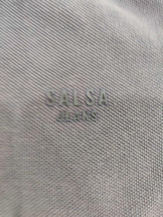 T-shirt azul Salsa tam. L em muito bom estado