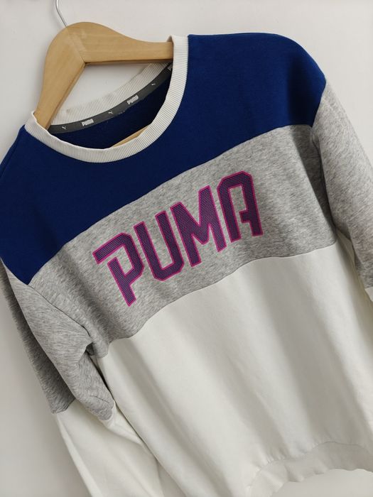 Puma bluza sportowa damska logowana L/XL
