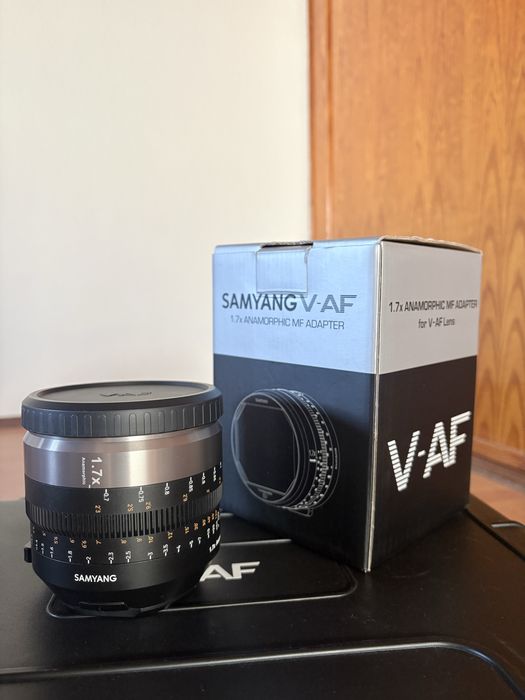 Samyang Adaptador anamórfico para V-AF 1.7x + follow focus