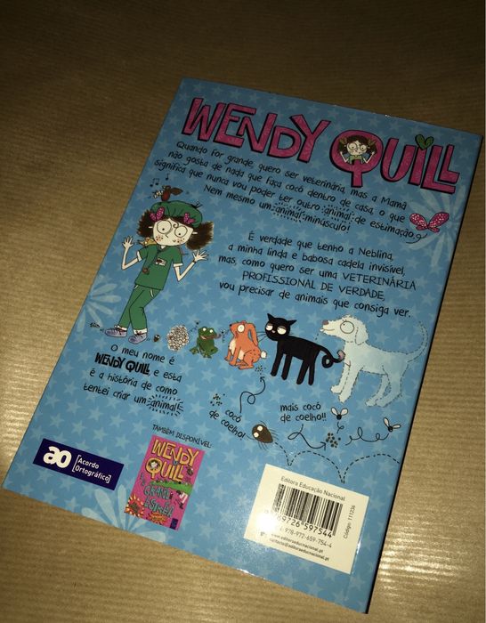 Livro Wendy Quill Adota um Animal de Wendy Meddour