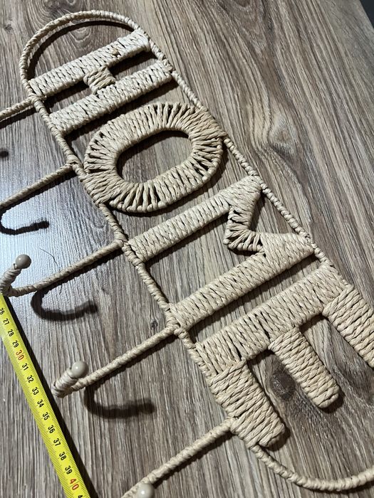 Wieszak na ubrania wiklinowy Home