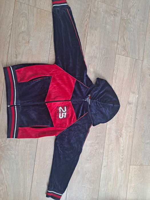 Bluza welurowa r. 128