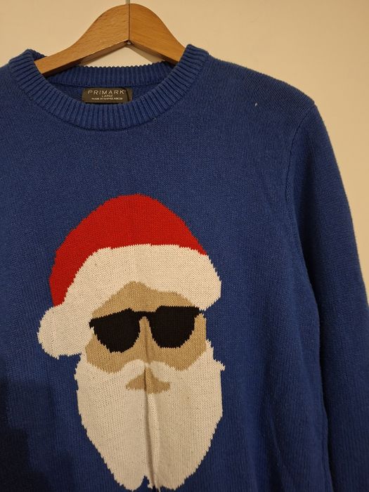 Męski sweter na święta, mikołajki, L