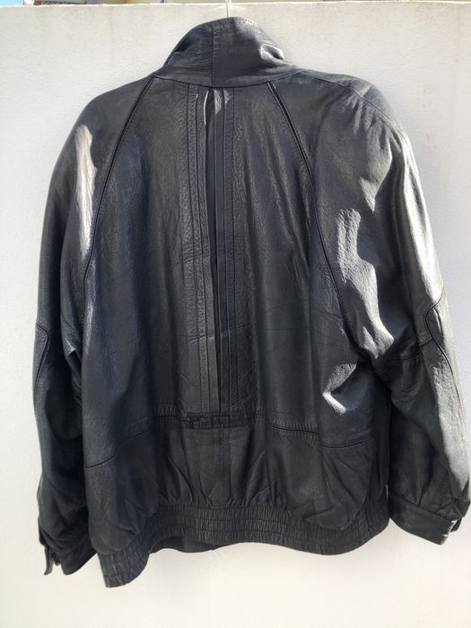 Casaco pele genuina vintage XL